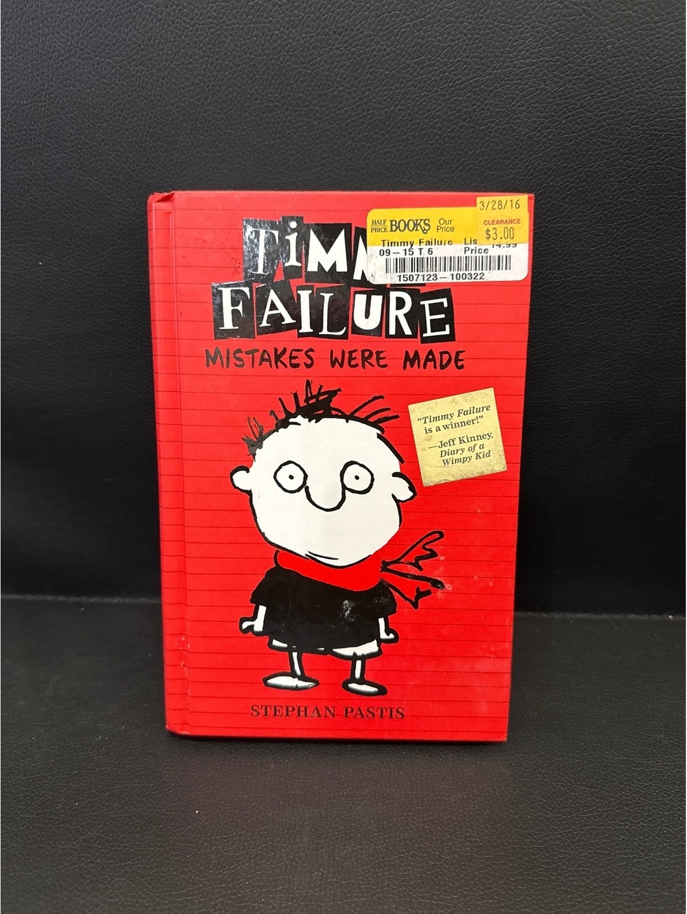 Tim Failure: Mistakes Were Made by Stephan Pastis Hardcover Book